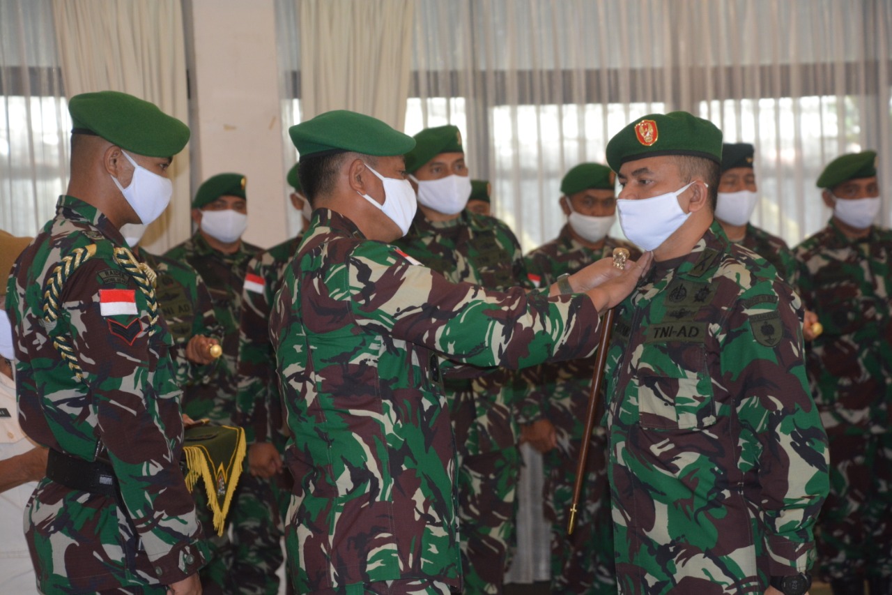 Pimpin Sertijab Dandim Jayapura, Danrem 172/PWY Tekankan Netralitas TNI