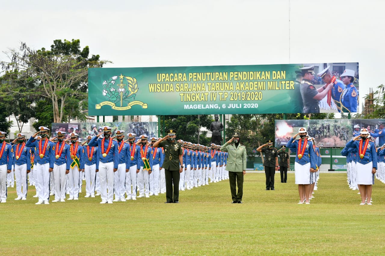 Kasad Tutup Pendidikan Taruna dan Taruni Akmil Tingkat IV