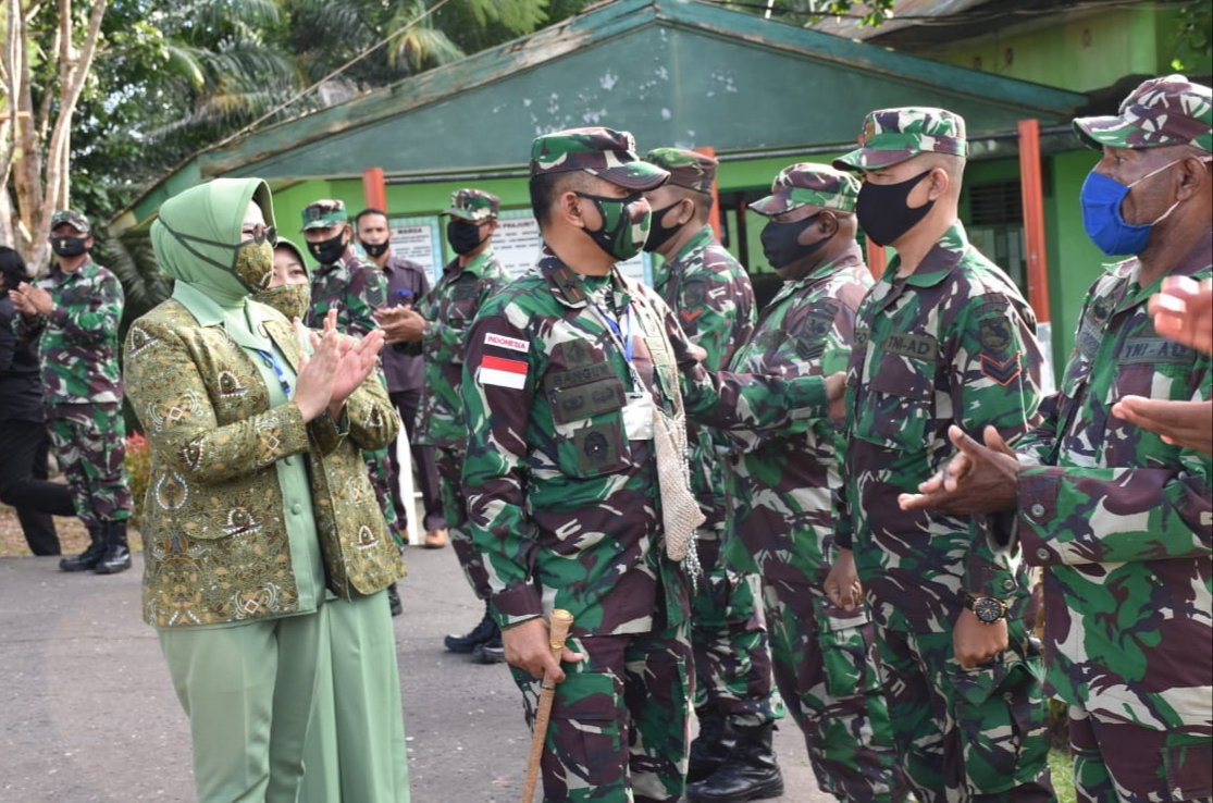 Danrem Merauke Brigjen TNI Bangun Nawoko Kunjungi Kodim 1711/Boven Digoel