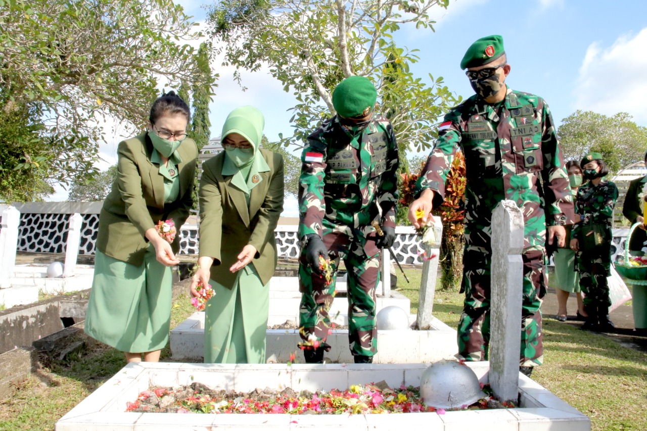 Pangdam Pimpin Ziarah Peringatan HUT Ke-62 Kodam XII/Tpr