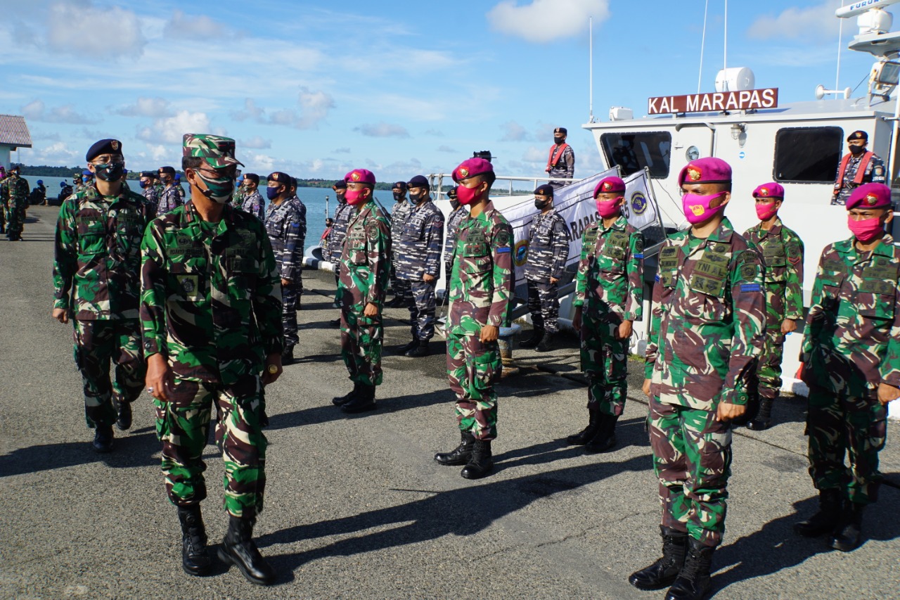 Danlantamal IV Lepas Peserta Latihan Glagaspur TK III (L3) Lantamal IV