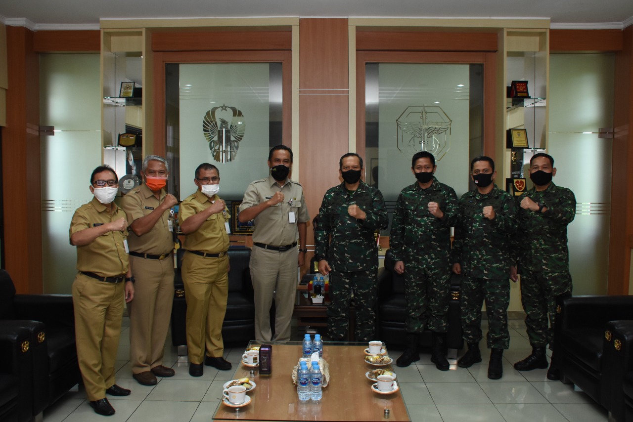 Danjen Kopassus Terima Kunjungan Wakil Kadisdik Provinsi DKI Jakarta