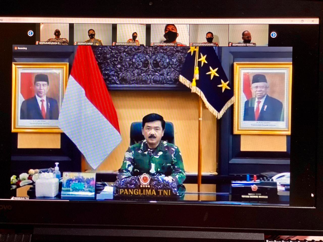 Panglima TNI : Mewujudkan Visi Indonesia Maju Sarat dengan Berbagai Tantangan