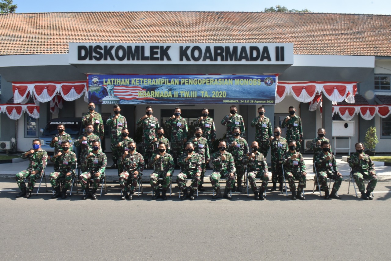 Diskomlek Koarmada II Buka Latihan Pengoperasian Monobs