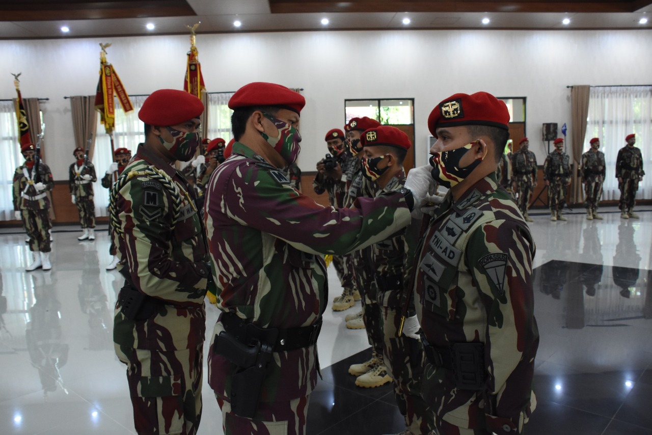 Letkol Inf Wimoko Jabat Wadan Sat-81 Kopassus