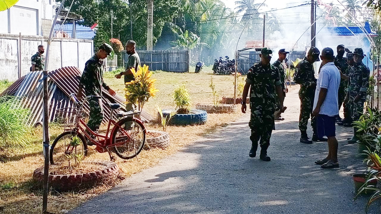 Ini Cara Kodim Mempawah Wujudkan Desa Mandiri Bebas Covid-19