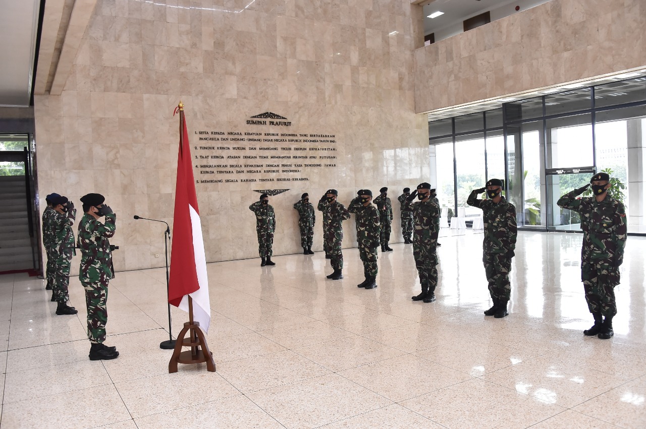 Panglima TNI : Satgas Pamtas Yonif Raider 300/Bjw Mampu Atasi Kerawanan di Perbatasan RI-PNG