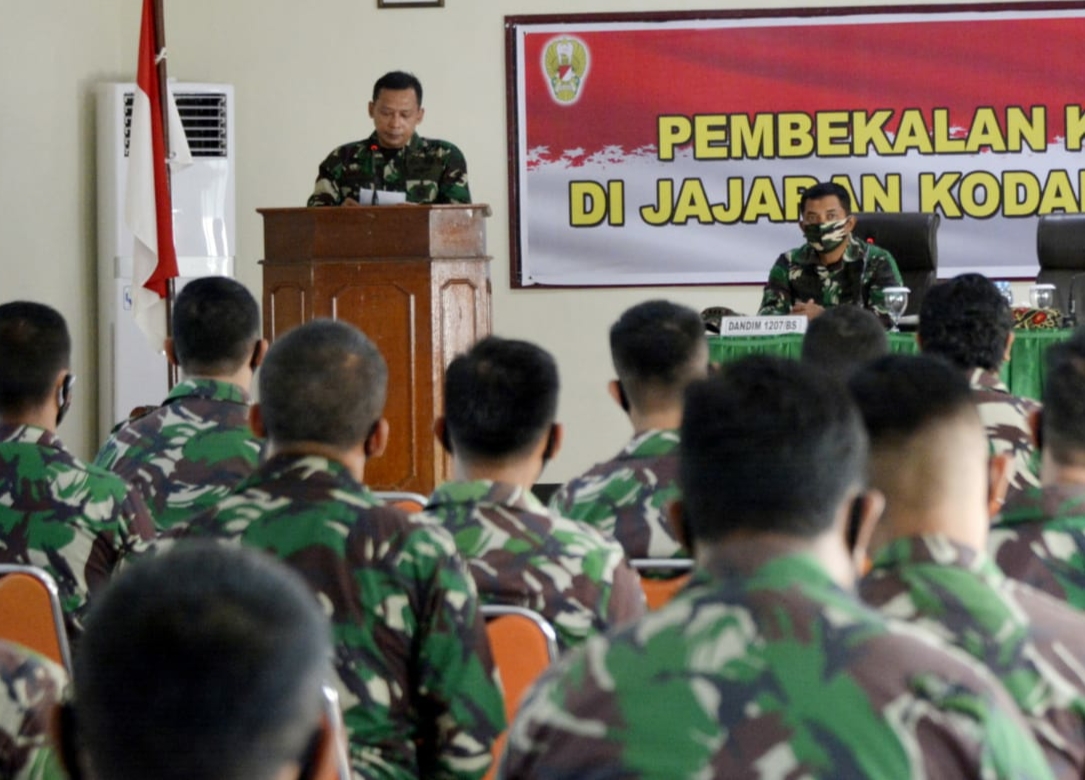 Prajurit Kodam XII/Tpr Terima Pembekalan Pencegahan Radikalisme