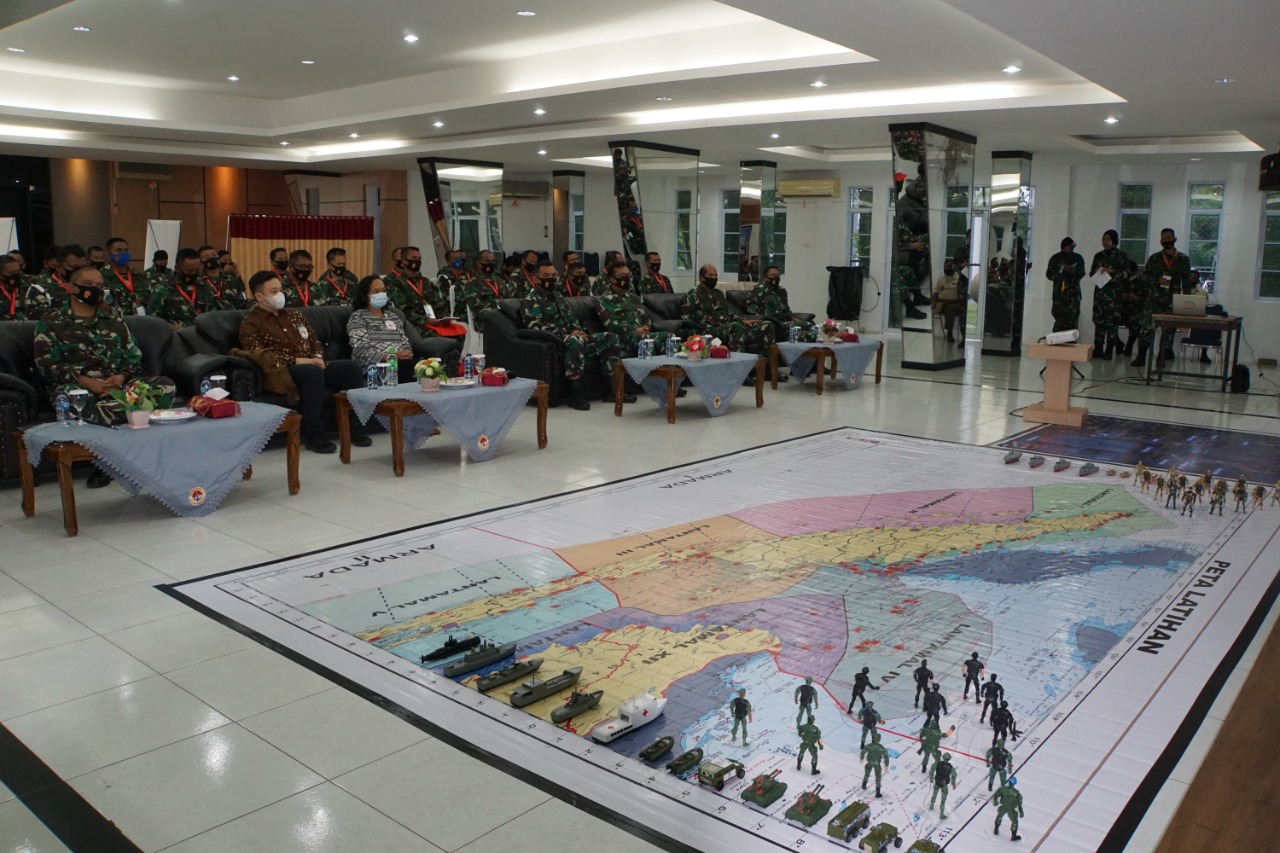 Lantamal IV Gelar Latihan Hukum Humaniter International dan HAM