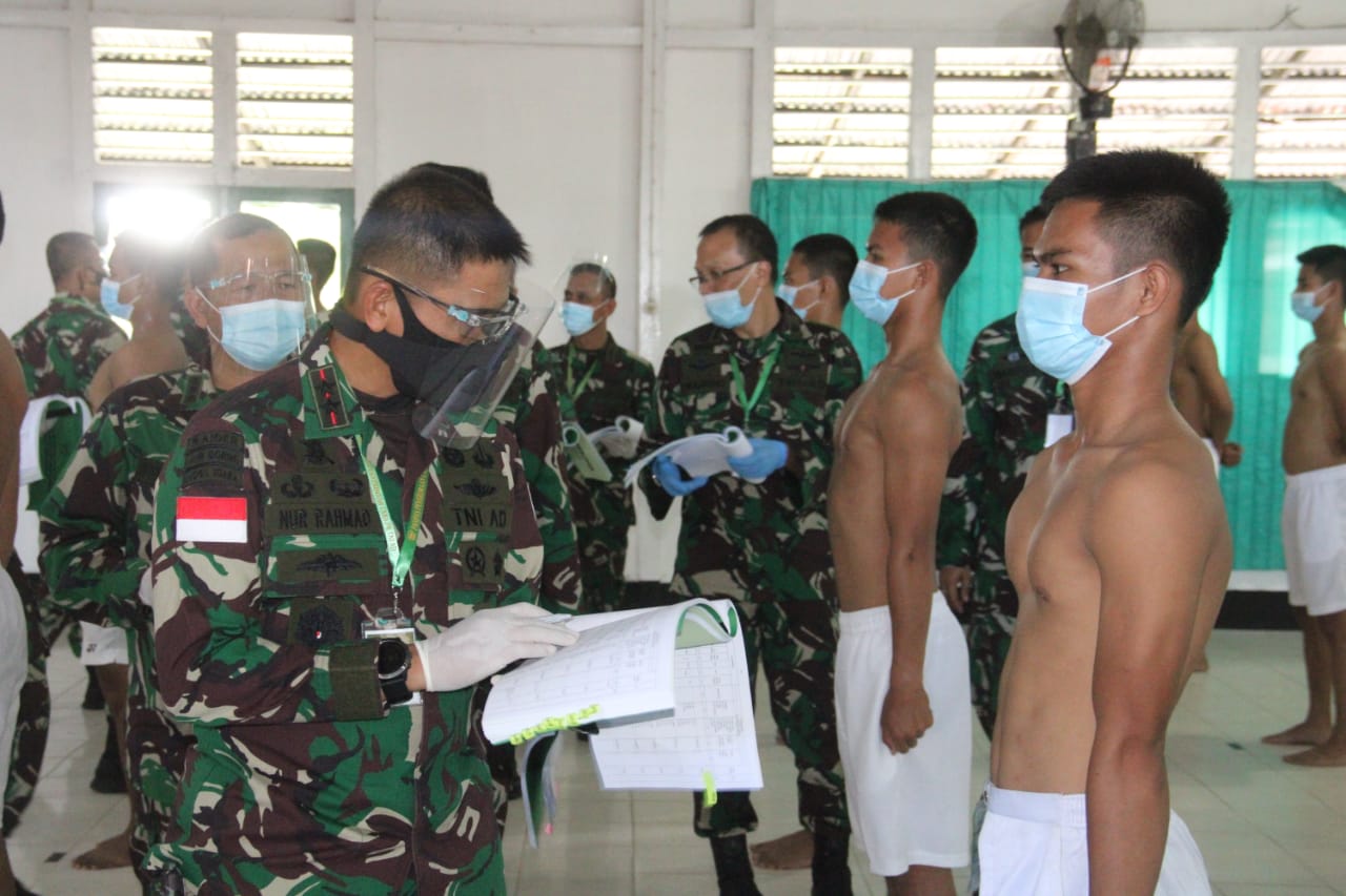 Pilih Calon Prajurit Berkualitas, Pangdam XII/Tpr Pimpin Sidang Panlih Caba TNI AD