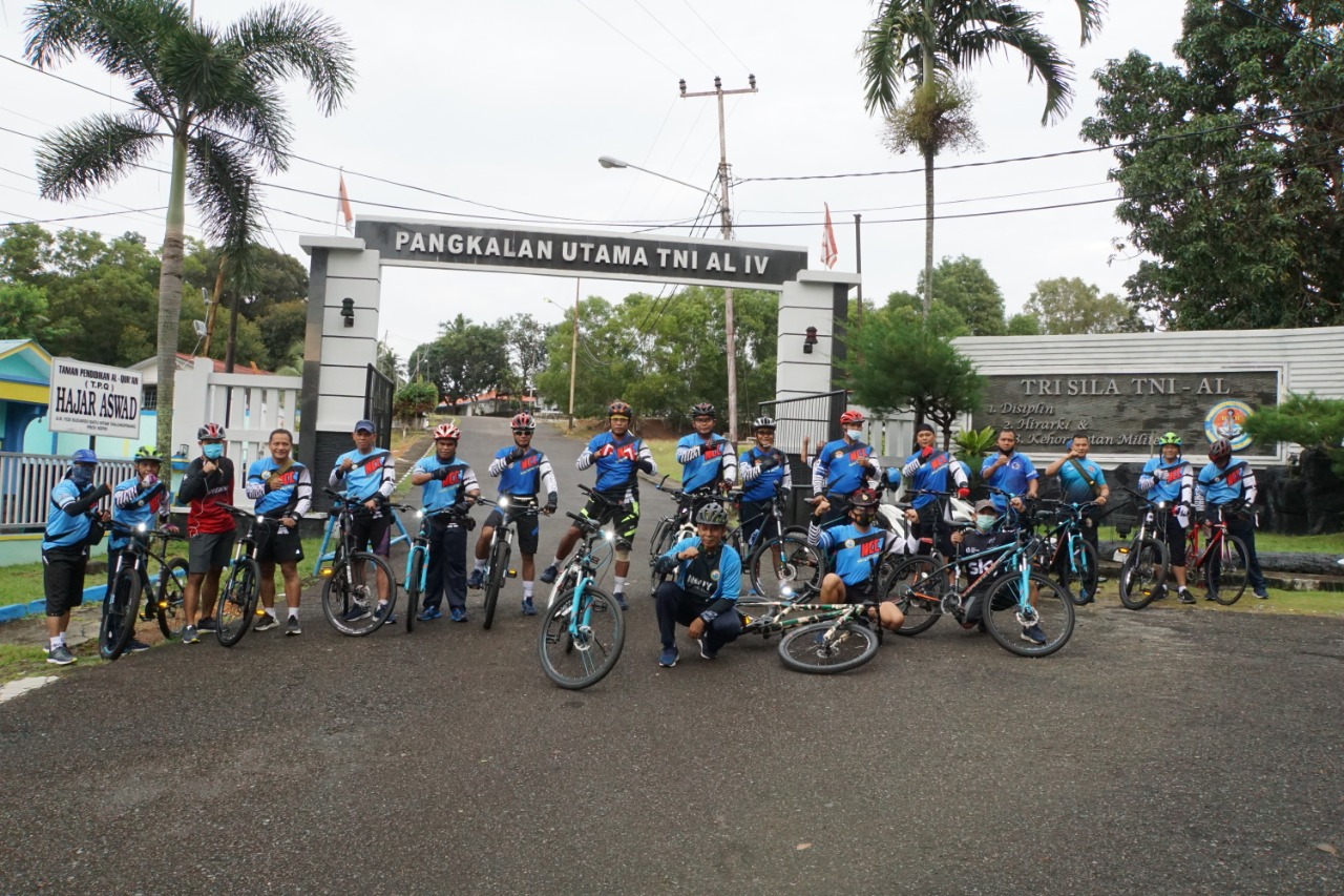 Lantamal IV Gelar Gowes Bersama