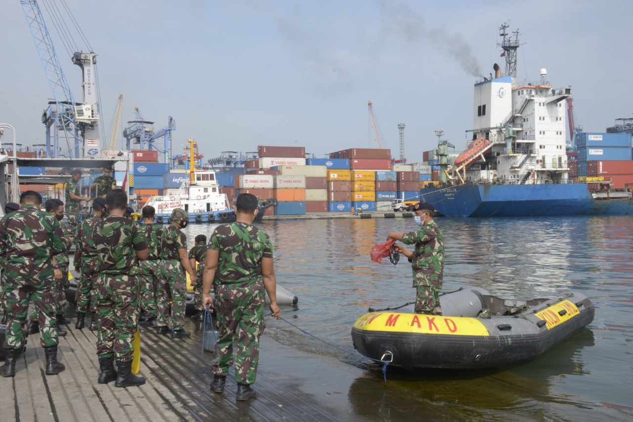 Hadapi Musim Penghujan, Kolinlamil Latihan Siaga Banjir