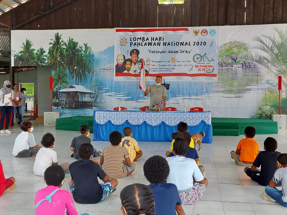 Ratusan Pelajar Papua Ikuti Lomba Hari Pahlawan Nasional