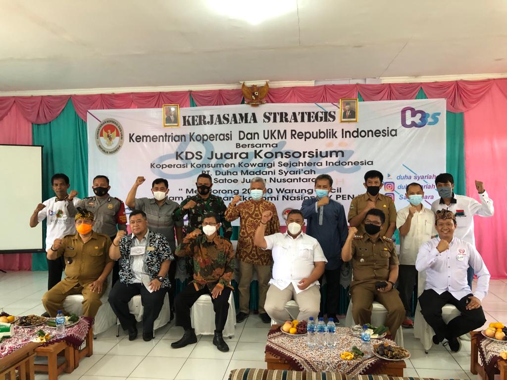 Duha Syariah Gandeng Kowargi Bantu Permodalan Warung Kecil