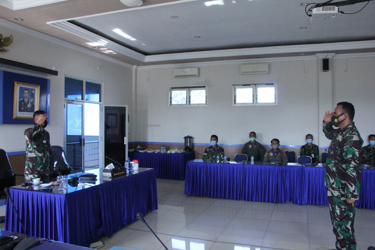 Rapat Kordinasi TOA/TOD dan UKP di Lanud Hasanuddin