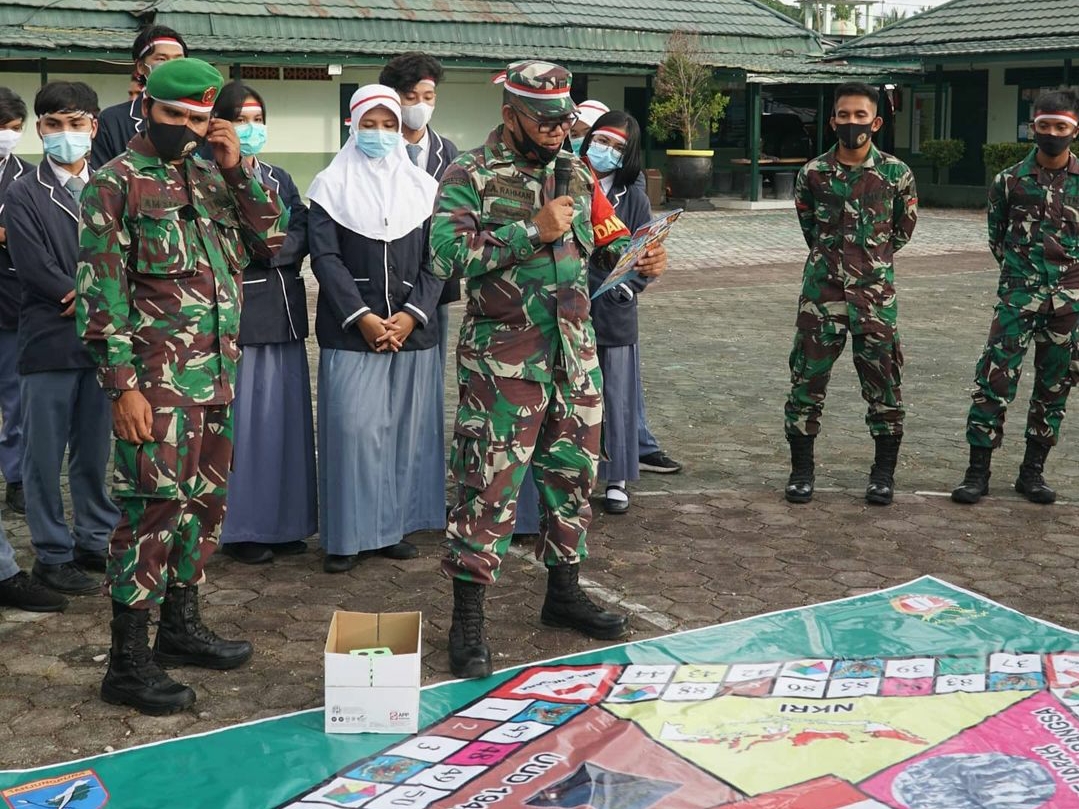 Bentuk Generasi Kreatif, Kodim Kuala Kapuas Gelar Lomba Wisata Matematika