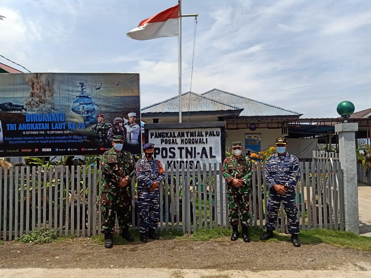 Komandan Guspurla Koarmada II Mengunjungi Pos TNI AL Di Morowali