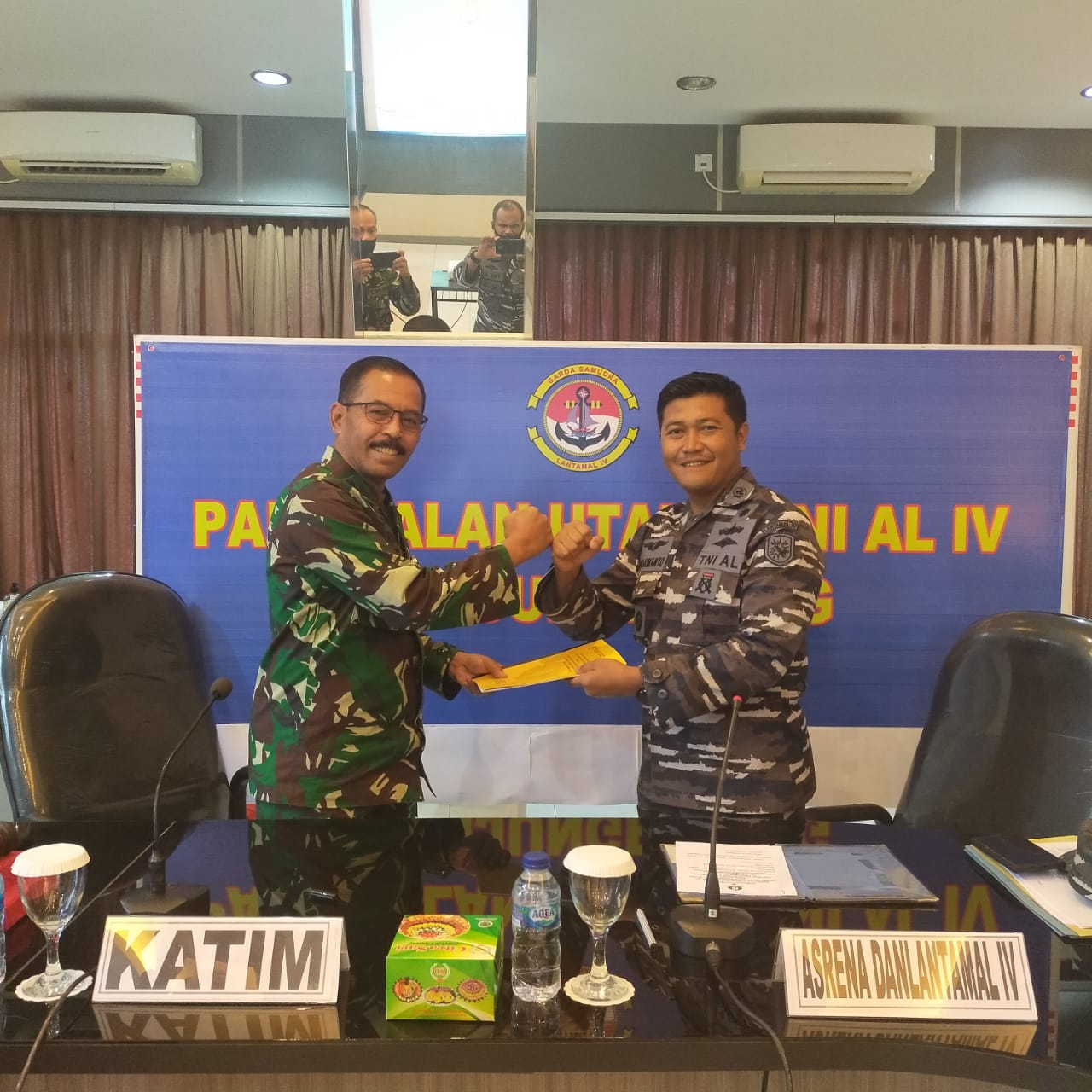 Penutupan Taklimat Akhir Wasrik Itjen Kemhan Tahun 2020 di Lantamal IV