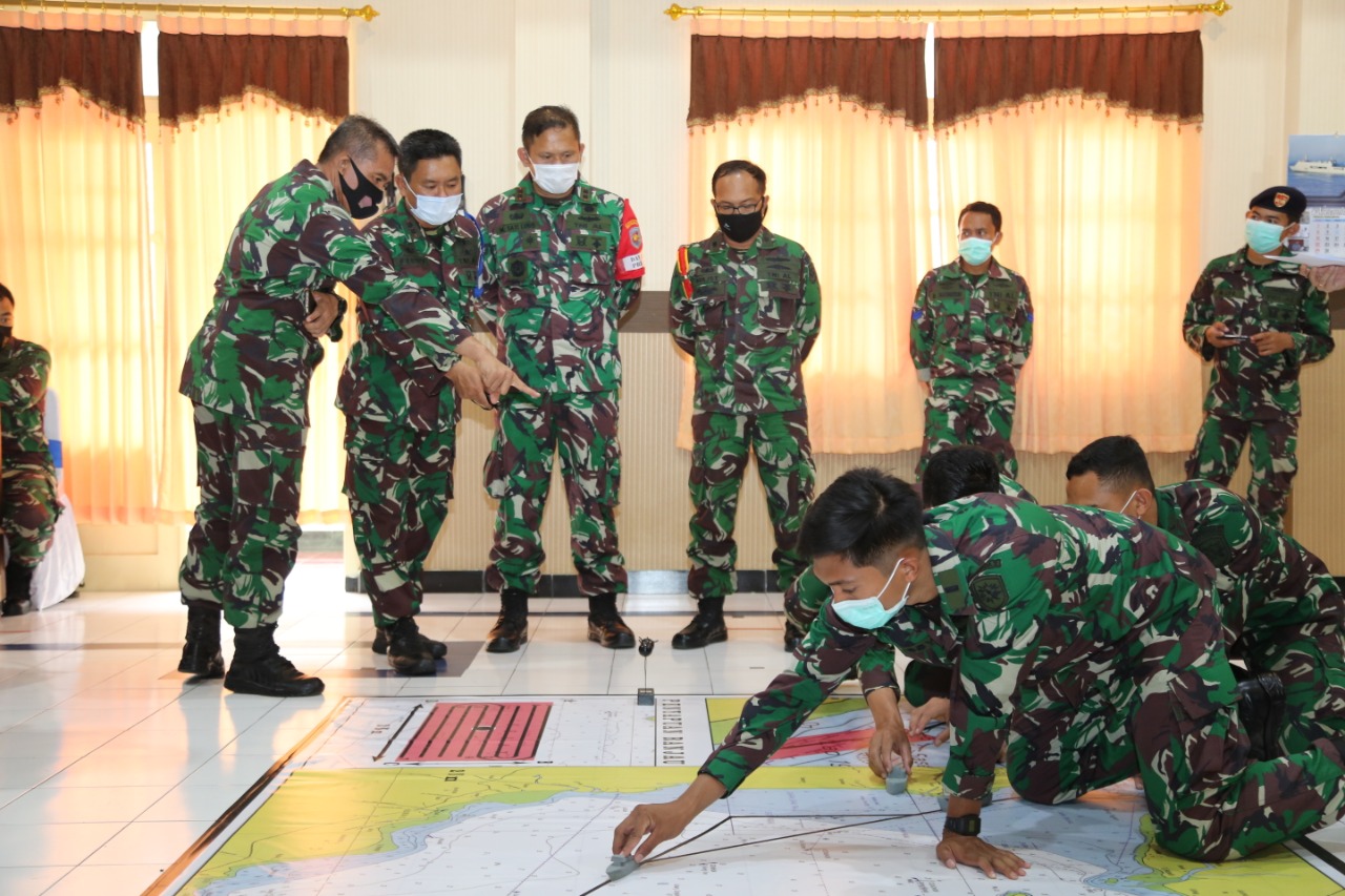 Latihan Glagaspur TK III / L-3 Satran Masuki Tahap Tactical Floor Game (TFG)