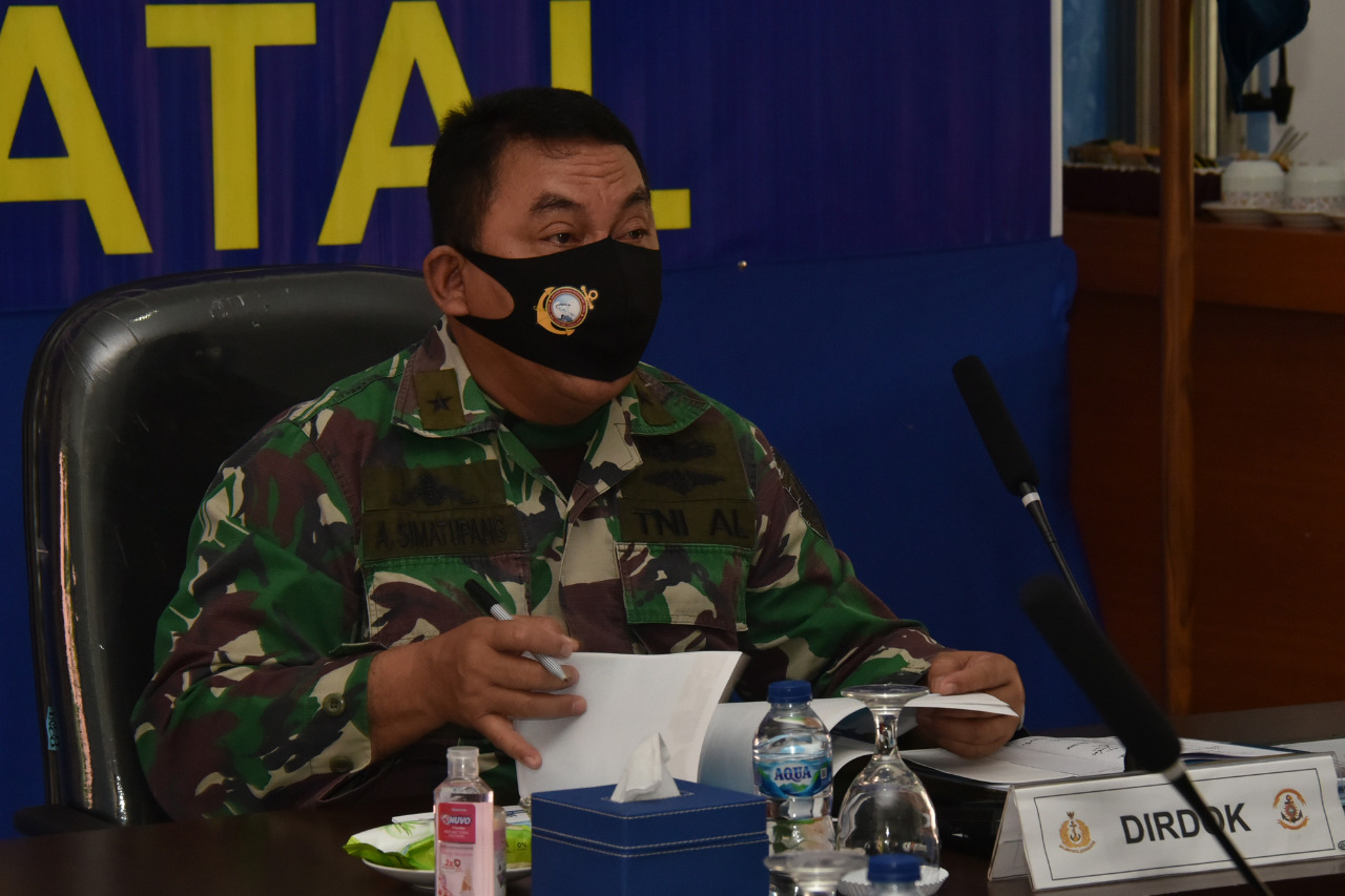 Dirdok Kodiklatal Pimpin Rapat Uji Naskah Tiga Petunjuk Teknis Lattek Siswa