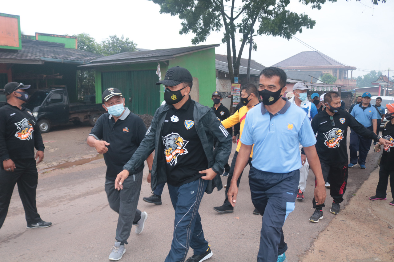 FKPP AU Undang Kapolda Sumsel Jalan Sehat Bersama