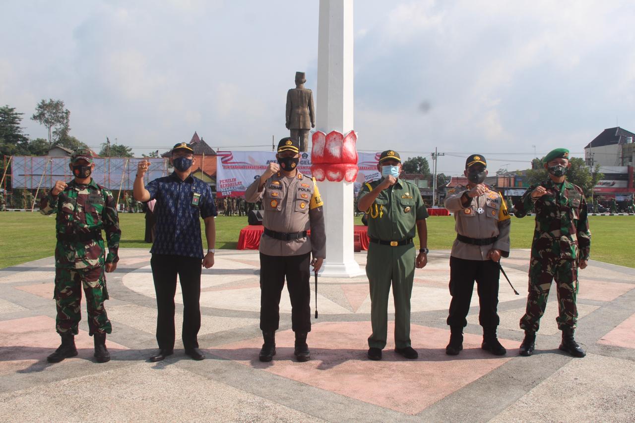 Kodim 0808/Blitar Siap Amankan Pilkada Serentak Tahun 2020