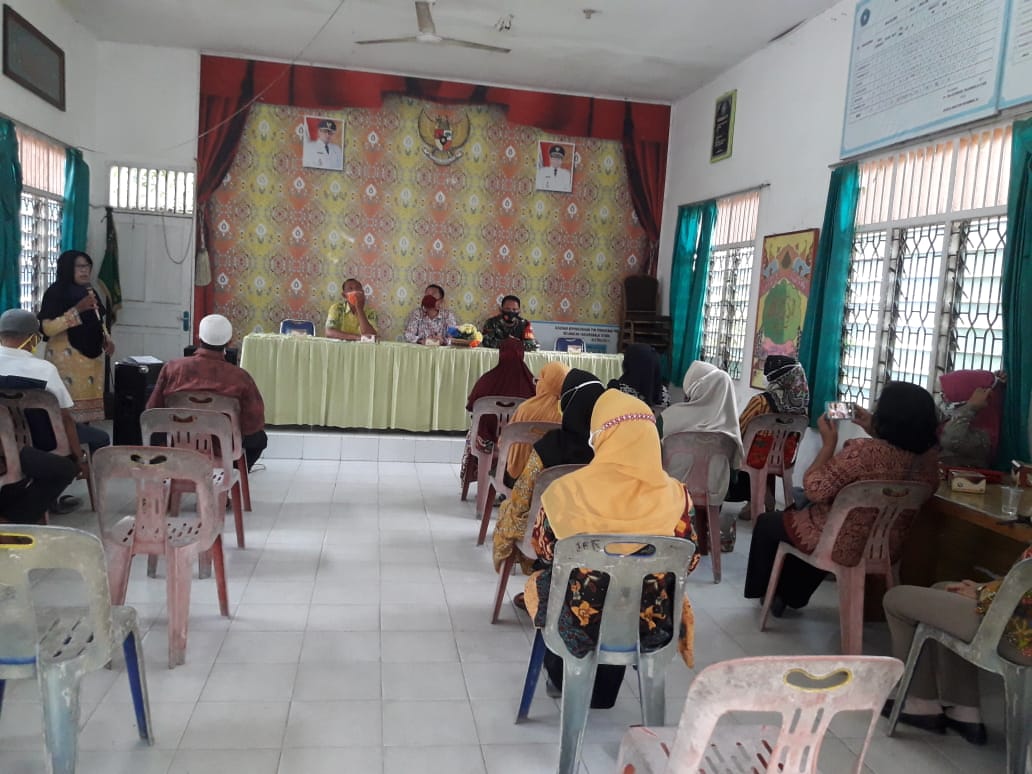 Pelaksanaan Forum Musyawarah Tingkat Desa Kampung KB Dihadiri Personel Jajaran Kodim 0208/Asahan