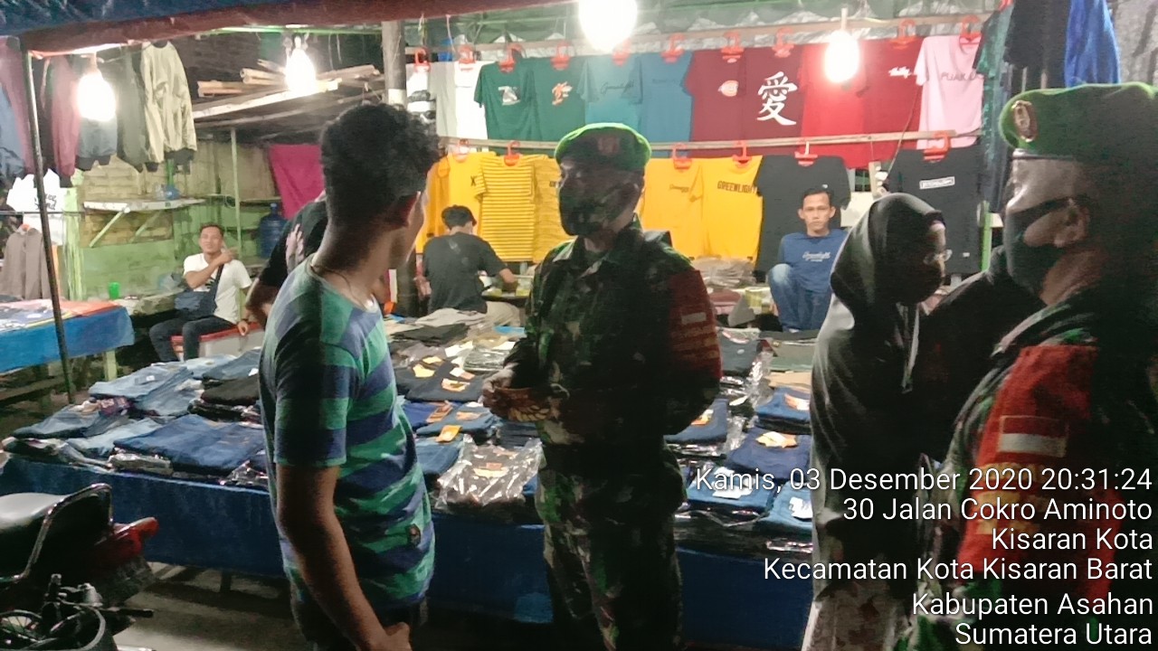 Personel Siaga Kodim 0208/Asahan Laksanakan Patroli Diwilayah Binaan