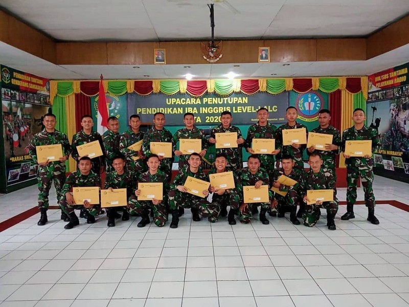 Prestasi Prajurit Yonzipur 9 Kostrad pada Pendidikan IBA Inggris