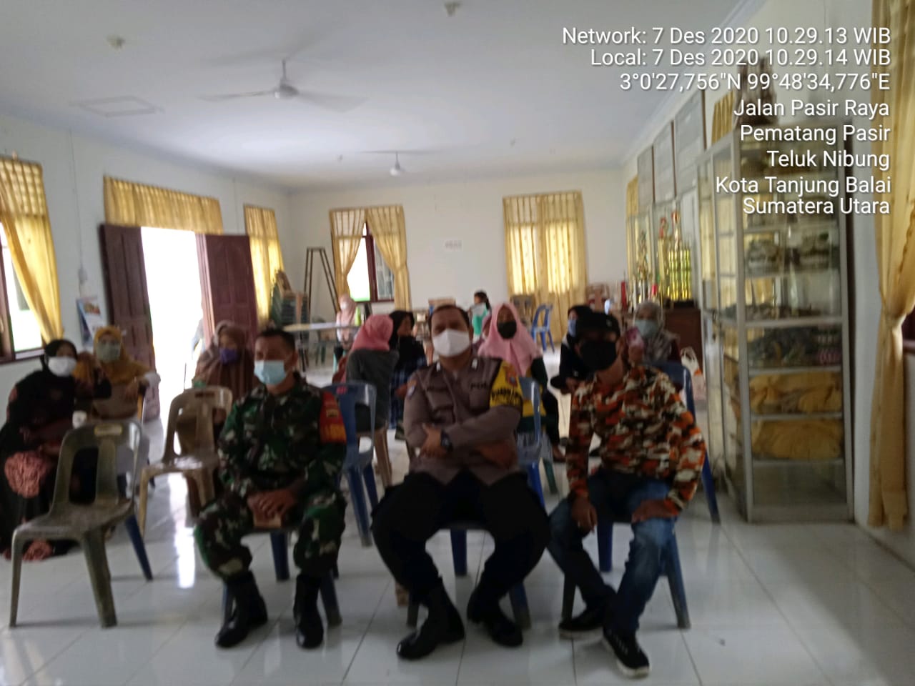 Personel Jajaran Kodim 0208/Asahan Hadiri Rapat Kerja Kampung KB