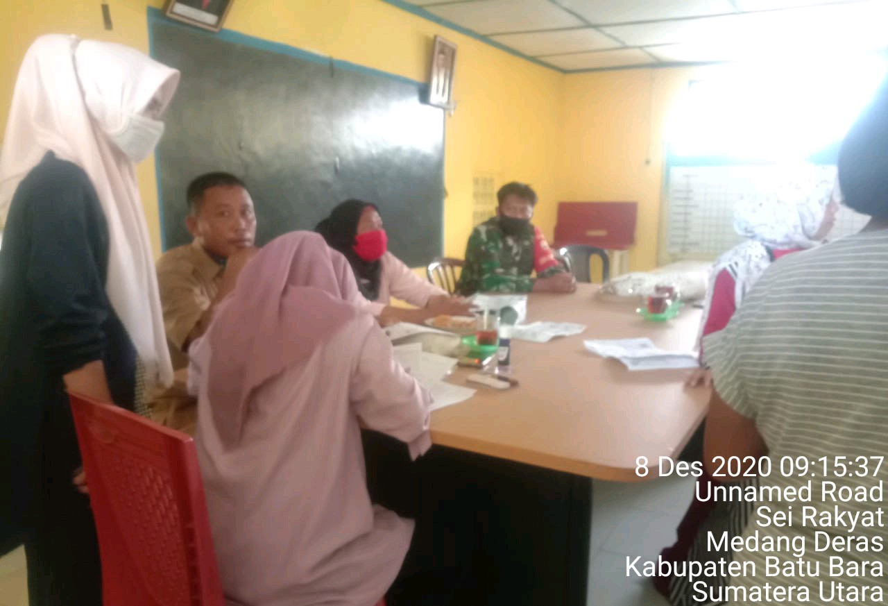 Personel Jajaran Kodim 0208/Asahan Gelar Komsos Bersama Kades