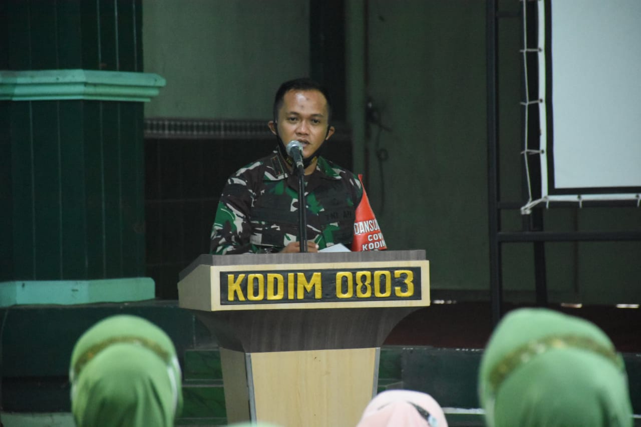 Kodim 0803/Madiun Adakan Sosialisasi KB Pria Bagi Prajuritnya