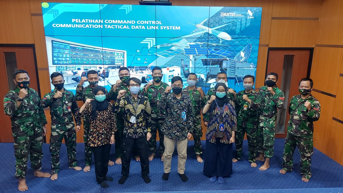 Puskodal Koopsau I adakan Latihan Communication Tactical Data Link System