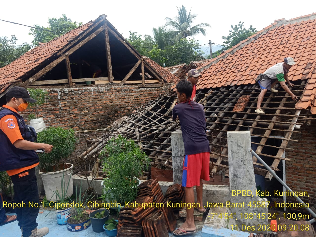 Kuningan Diguncang Gempa M4,2, Dua Puluh Tiga Rumah Rusak