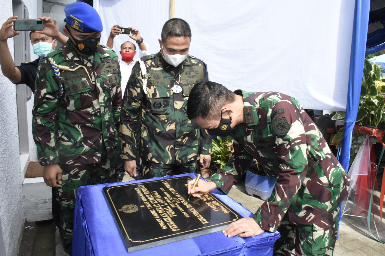 Danlantamal I Resmikan Gedung Instalasi Tahanan Militer Pomal