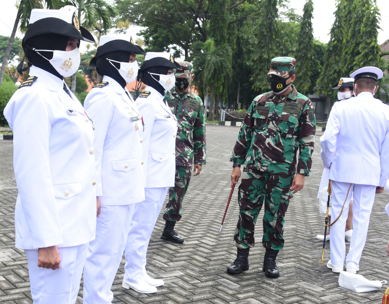 Jelang Pelantikan, Dankodikdukum Tinjau Kesiapan Kaporlap Siswa Diktukpa