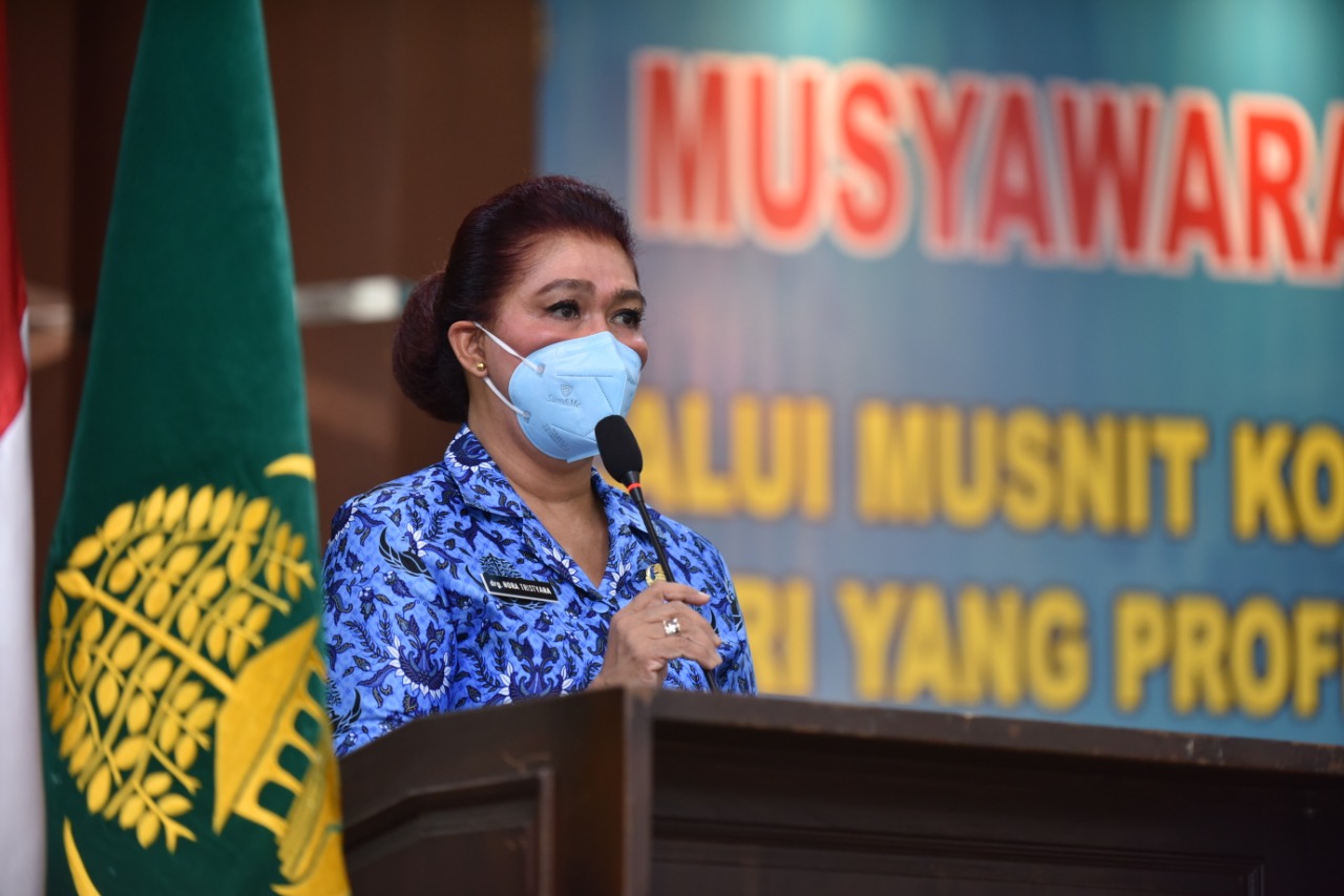 Drg. Nora Tristyana M.A.R.S. Kembali Jabat Ketua DPK Unit TNI AD Periode 2020-2024