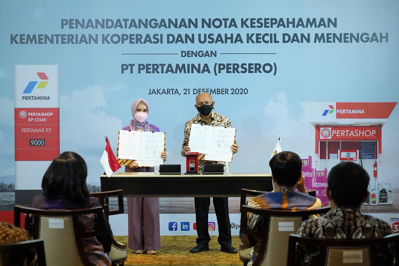 Gandeng KemenkopUKM, Pertamina Ajak Koperasi menjadi Mitra Pertashop