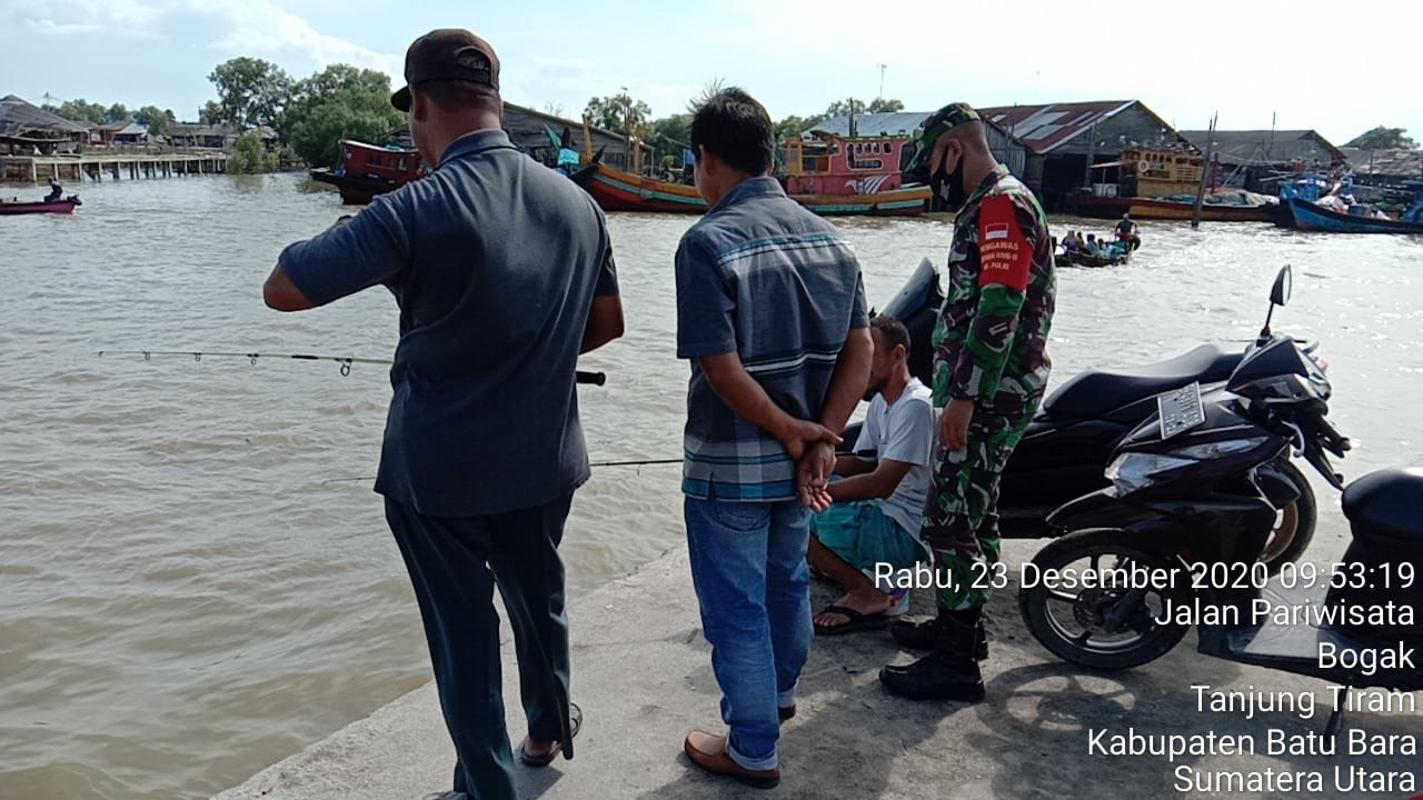 Sasar Pelabuhan Bom Disiplinkan Warga Pentingnya Pakai Masker