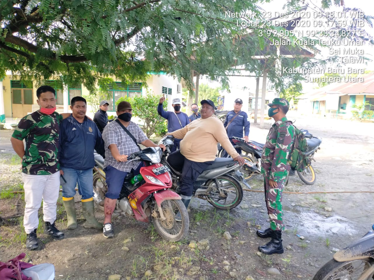 Patroli Wilayah Binaan dan Edukasi Warga Terapkan 3M