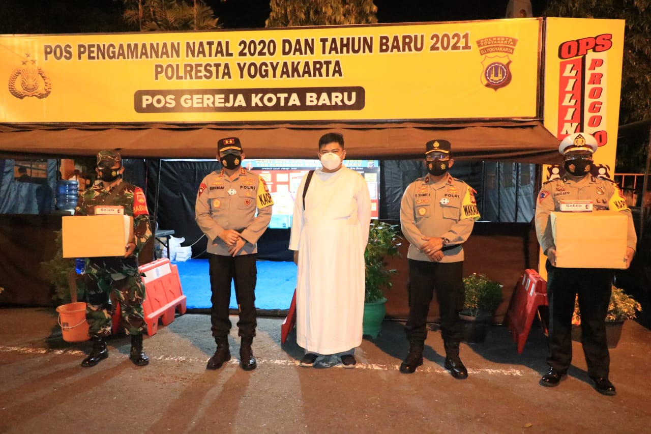 Kapolda DIY Pastikan Pengamanan Malam Natal Berjalan Baik