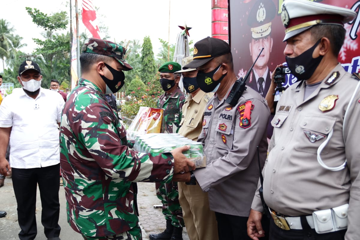 Forkopimda Tanjung Balai Tinjau Kesiapan Pos Pam Natal dan Tahun Baru