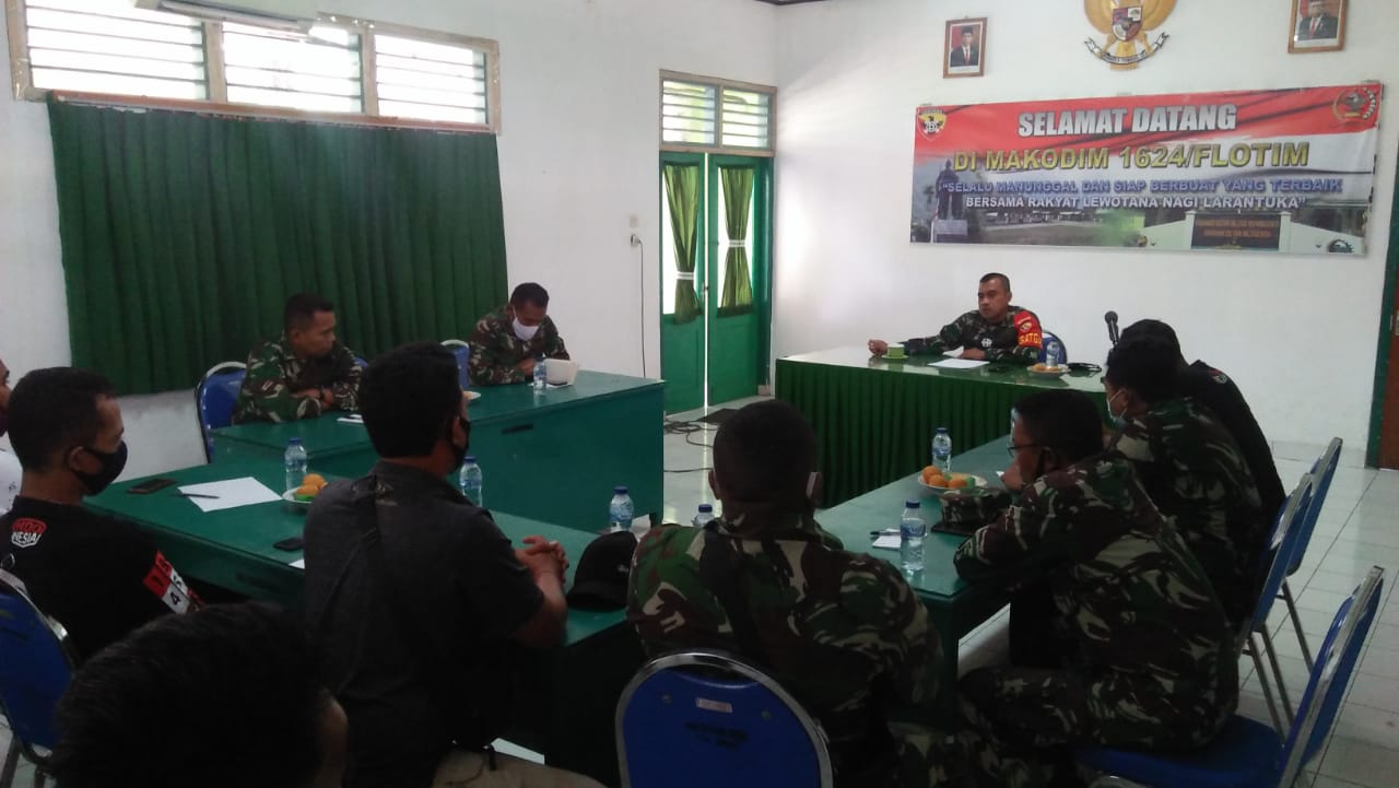 Rapat Evaluasi Operasi Lilin Turangga Kodim 1624/Flotim