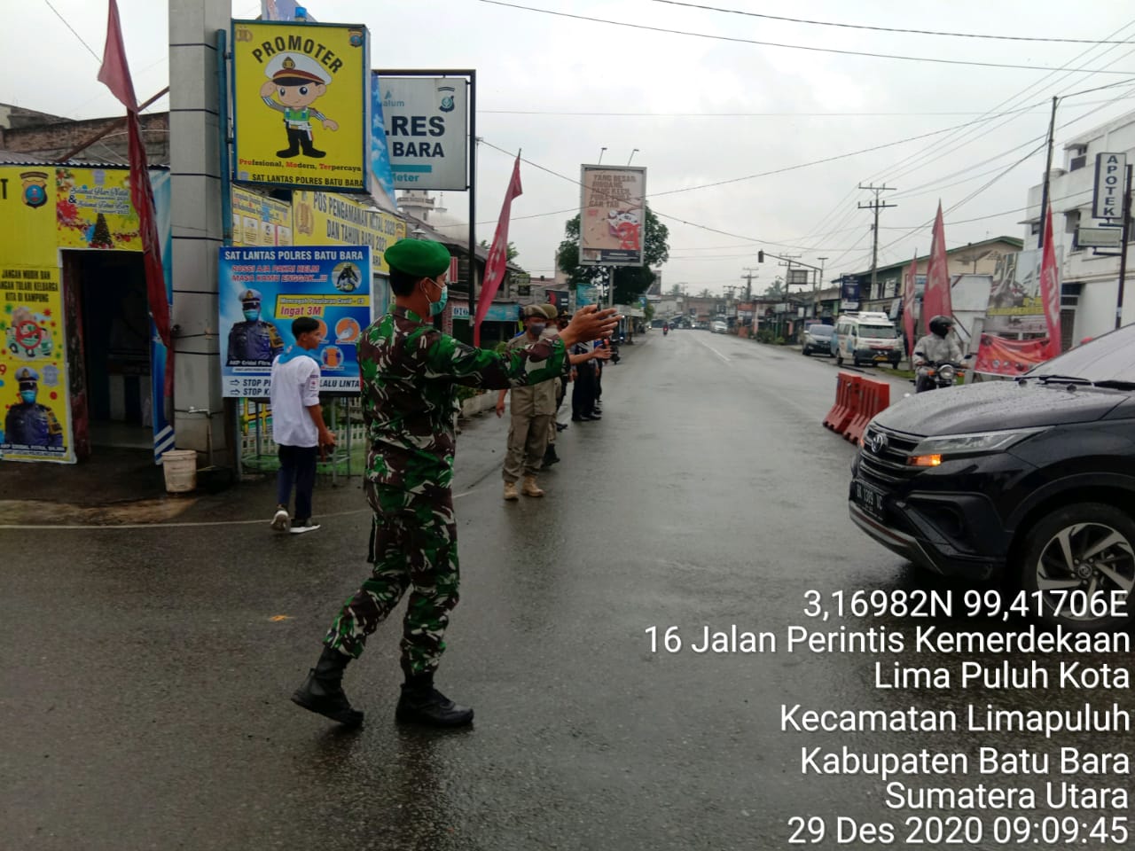 Patroli Disiplin Mandiri Covid-19 Di Wilayah Binaan