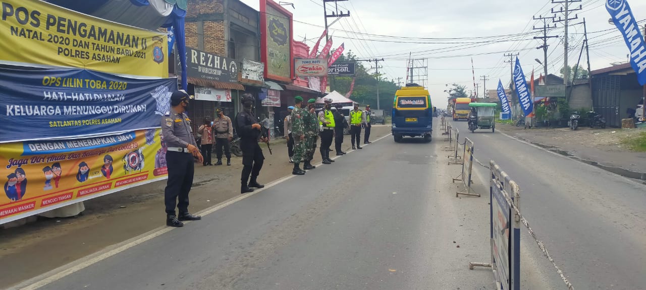 Operasi Lilin Toba Tahun 2020 di Pos Pam 2 Jalinsum Sentang