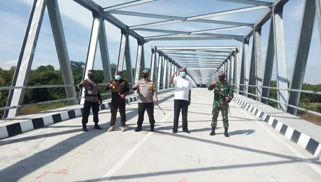 Dandim 0813 Bojonegoro Hadiri Peresmian Jembatan TBB