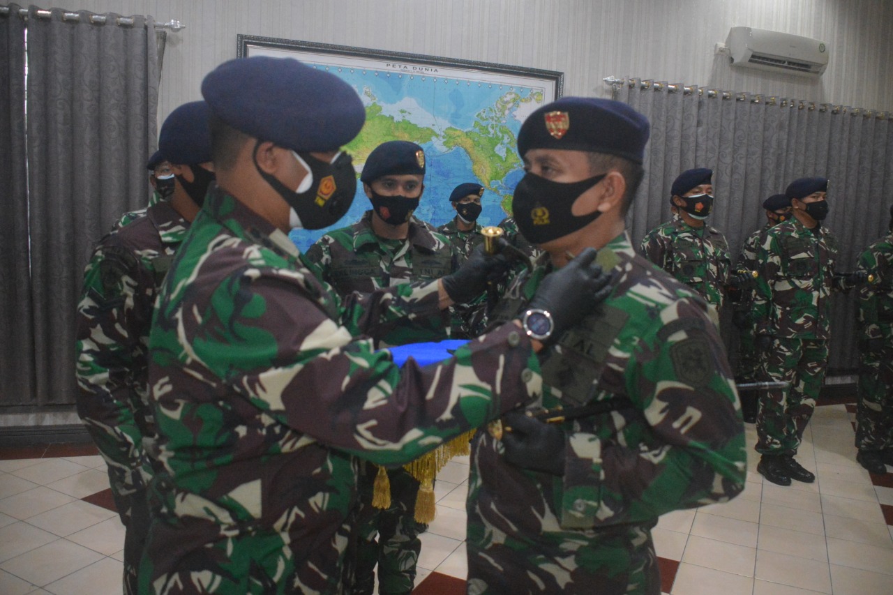 Jabatan Komandan KRI Sungai Gerong-906 Diserahkan