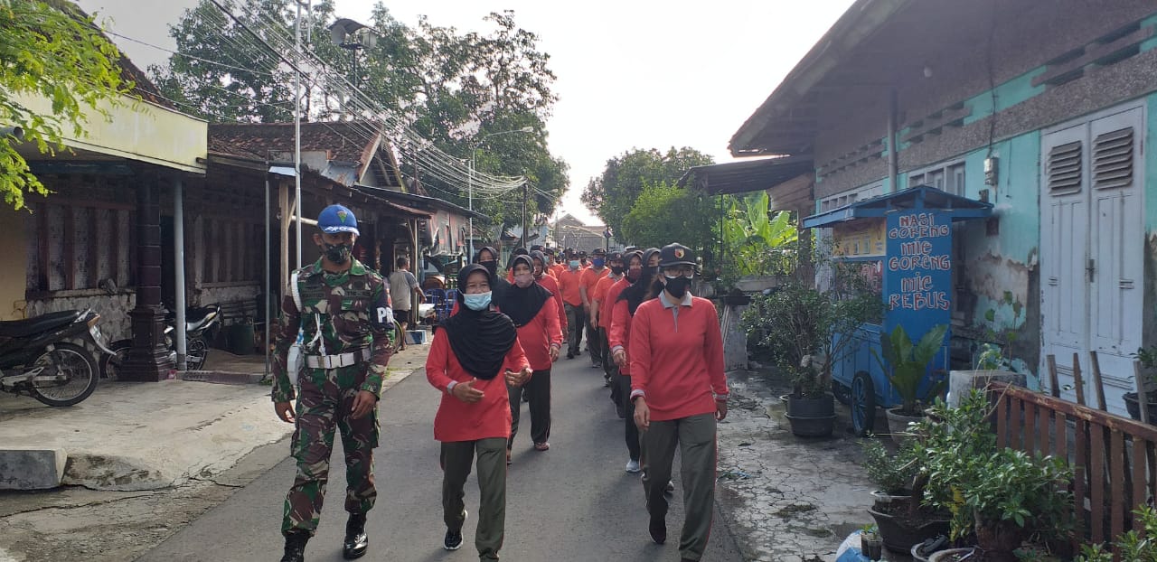 Inginkan Badan Tetap Sehat, Ayo Olah Raga Bersama Kodim 0802/Ponorogo