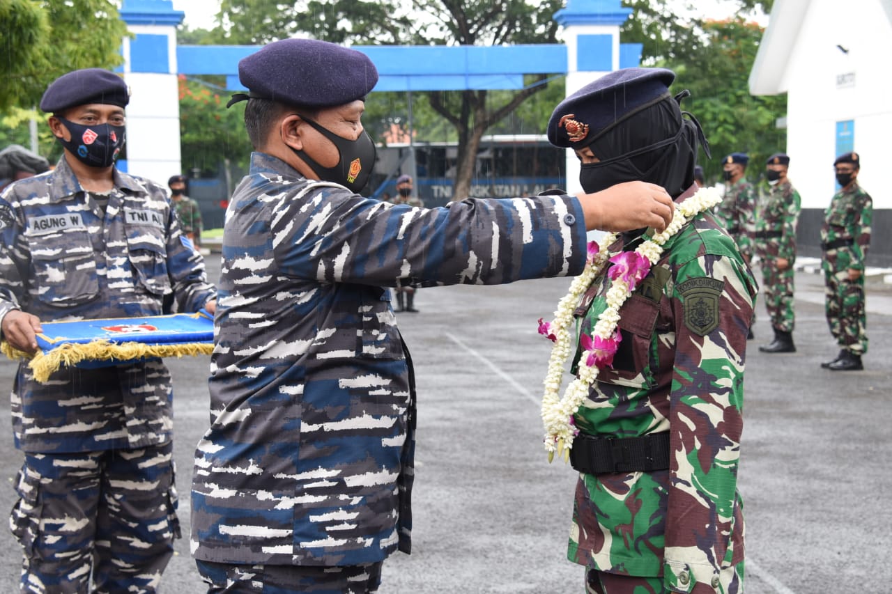 Pusdikbanmin Kodiklatal Luluskan Program Dikspespa TNI AL TA 2020