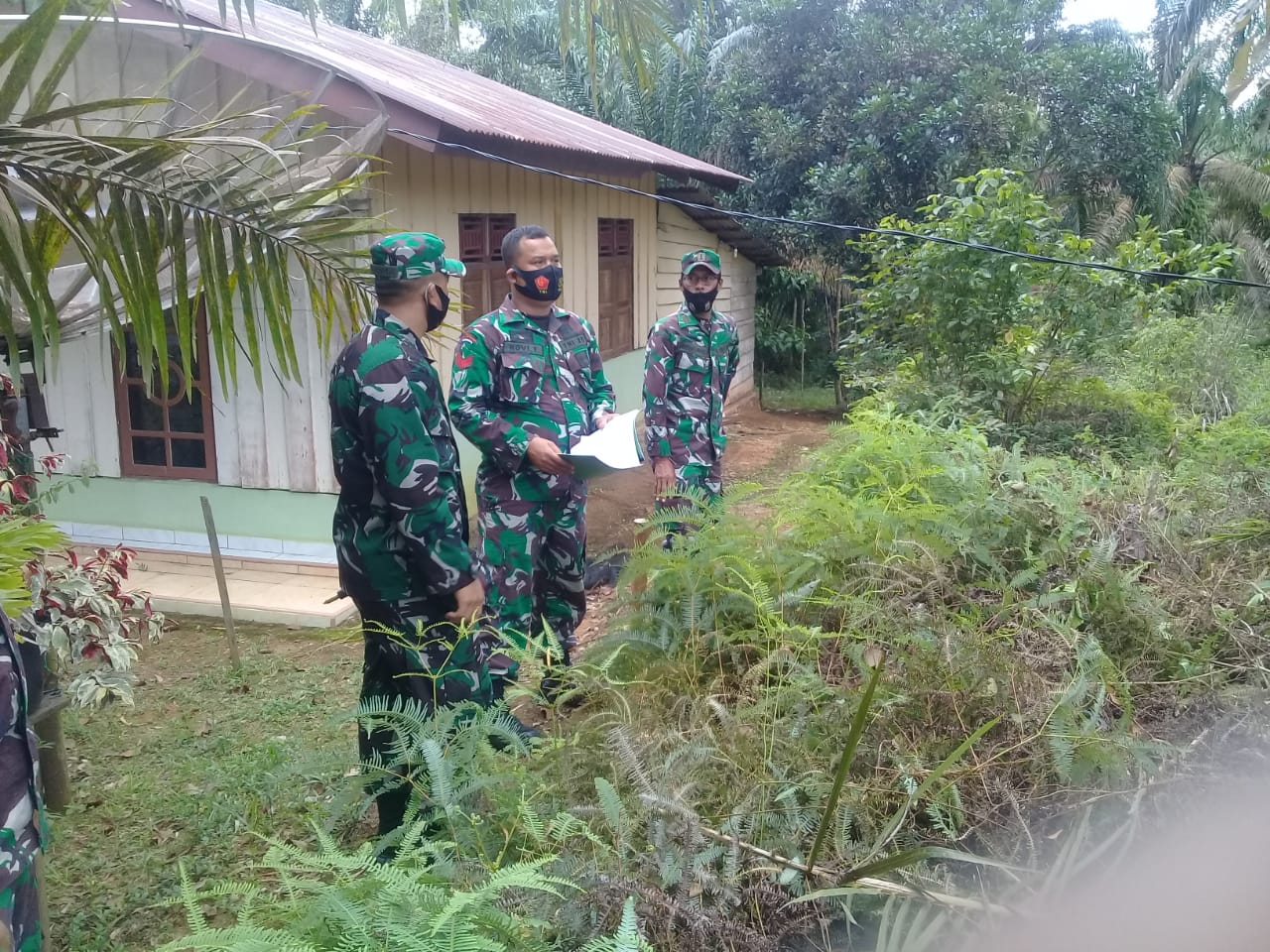 Dandim 0311/Pessel Didampingi Pasilog Lakukan Pengecekan Aset